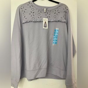 Women- Jessica Simpson long sleeve top size XL
